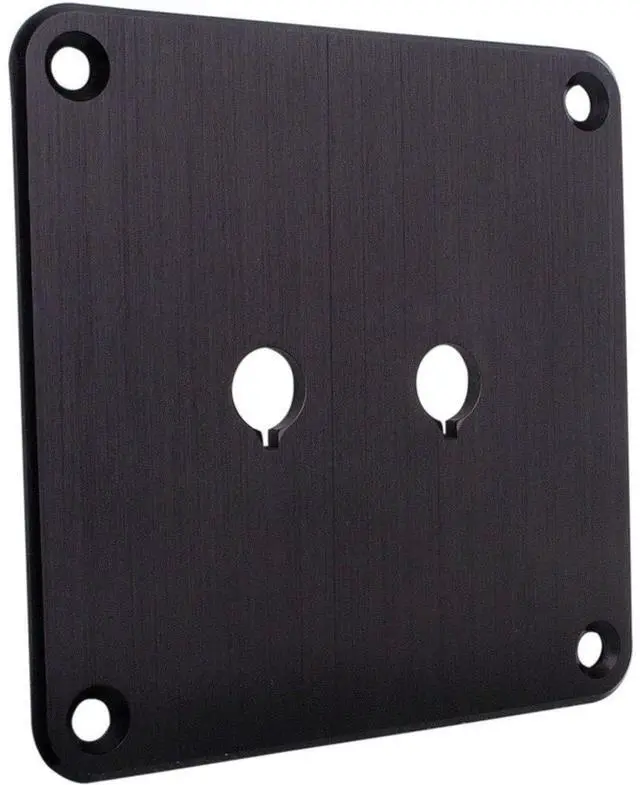 Main image of SBPP-BK Binding Post Plate Black Anodized