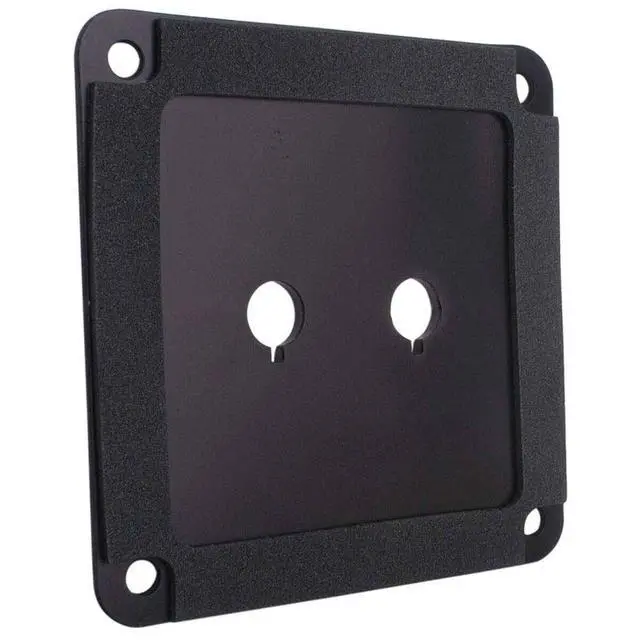 Alt view image 2 of 3 - SBPP-BK Binding Post Plate Black Anodized