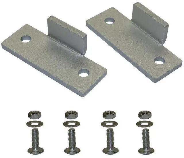 Main image of Technics 1 Pair Turntable Dust Cover Repair Tab Hinges Kit for SL-D2 3200 B2 Q2 D3 - Machined Aluminum