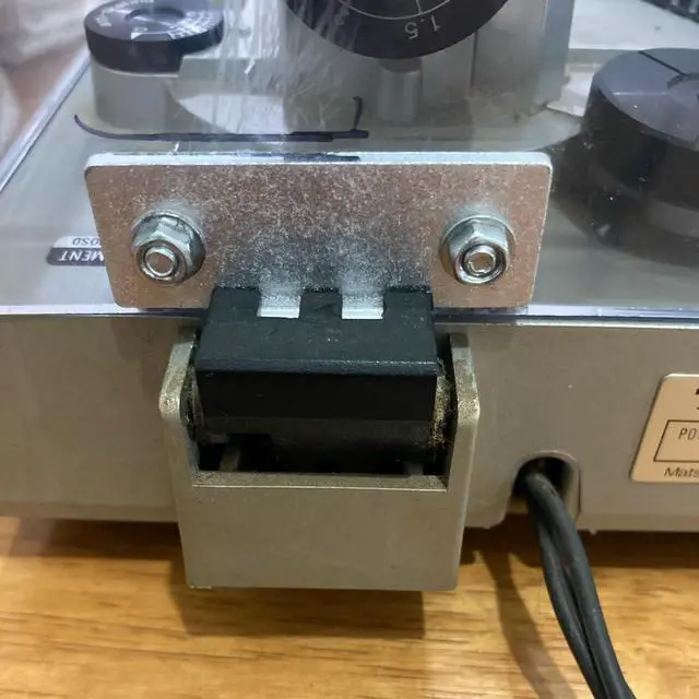 Alt view image 5 of 6 - Technics 1 Pair Turntable Dust Cover Repair Tab Hinges Kit for SL-D2 3200 B2 Q2 D3 - Machined Aluminum