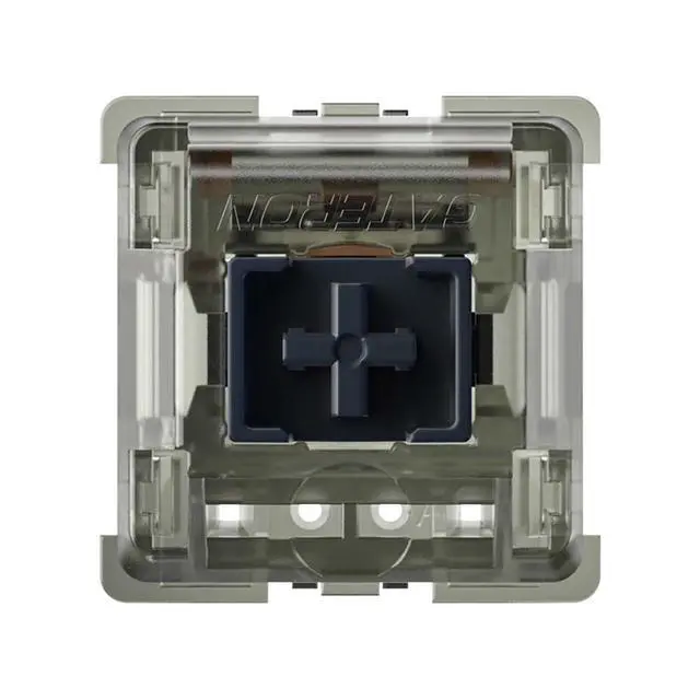 Alt view image 4 of 6 - Gateron Ink v2 Black Pre lubed 5pin Linear Switches 60g Force DIY Mechanical Keyboard Switch(108PCS, Black Ink v2)