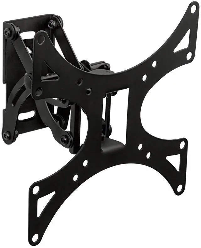 Main image of Swivel TV Wall Mount for Single Stud Installation | Fits Up to 200x200 VESA Patterns for 23-42 Inch Flat Screen and Monitors | Adjustable Tilt and Extend | 66 Lbs Capacity, Black