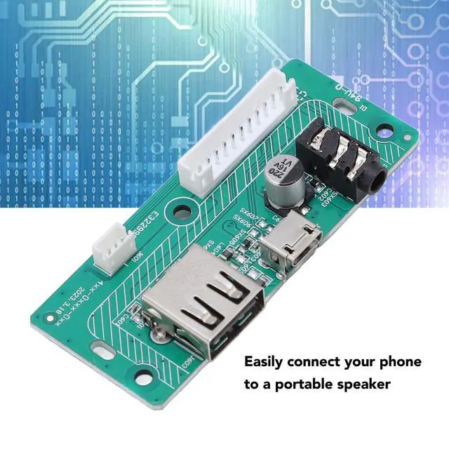 Alt view image 5 of 7 - Speaker Charging Port Module USB and Audible Jack Quick Charging Circuit Board Replacement for Charge 3 Version TL