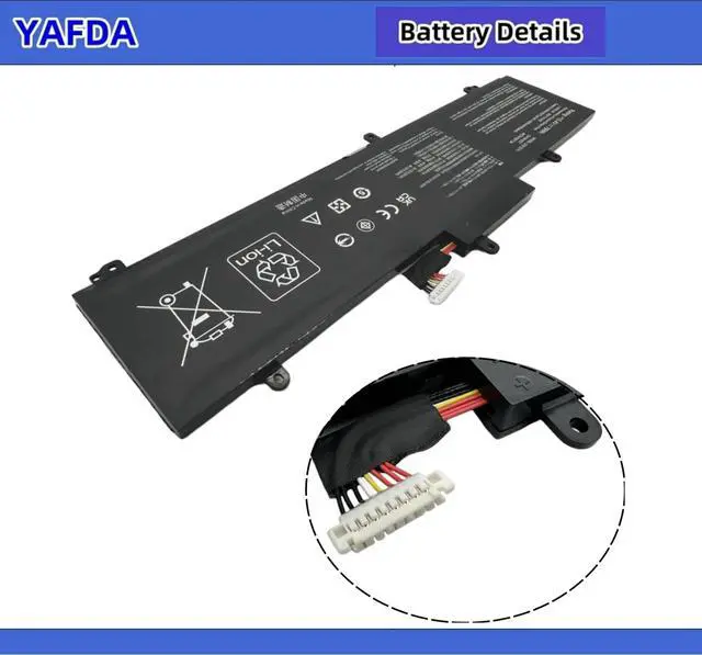 Alt view image 6 of 7 - C41N1837 New Laptop Battery Replacement for ASUS ROG Zephyrus S G15 GA501I GA502 GA502DU GA502GU GU502DU GX502GW GX532GV GU532GW GU502GV GU532GU GU532GV Notebook 0B200-03380100