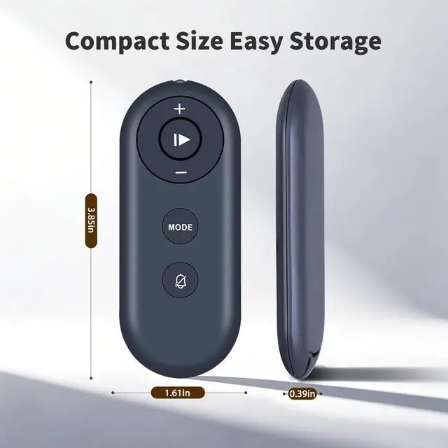 Alt view image 2 of 7 - Replacement Remote Control fits UREVO Spacewalk E1 - Version 2, Spacewalk E4 - Version 1 Smart Walking Pad, for TOPUTURE TP4