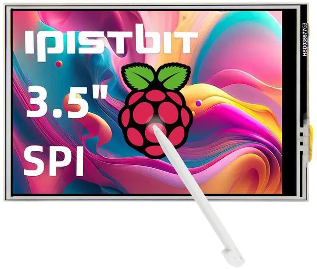 Main image of 3.5 Inch Touch Screen, 480x320 TFT LCD SPI Display Panel for Raspberry Pi 5/4B/3B+/3B/2B/B+/B(No HDMI)