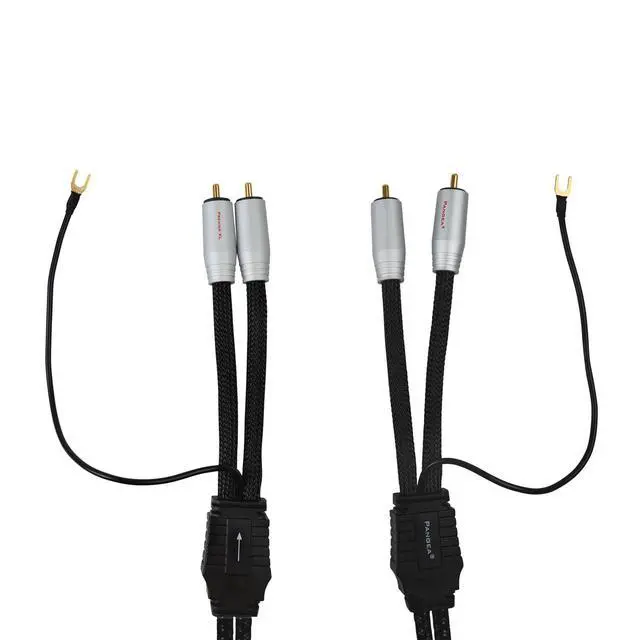 Alt view image 3 of 4 - Premier XL Phono Turntable Cable RCA to RCA 1.25 Meter