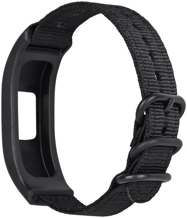 Main image of Nylon Bands Compatible with Garmin Vivofit 4 tracker Replacement Bands with Case