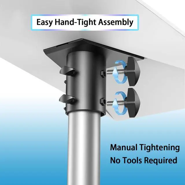Alt view image 3 of 7 - Starlink Gen 3 Pipe Adapter & Pole Mount, Universal Mounting Kit for Starlink Standard Dish V3, Fits 1.12.1 in (2854 mm) Masts, Heavy-Duty Outdoor Starlink Gen 3 Mount