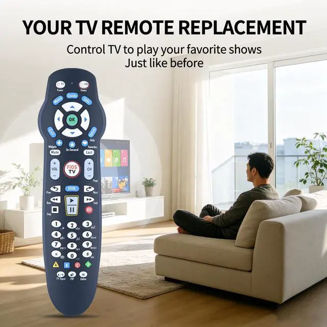 Alt view image 2 of 7 - Universal Replacement Remote for Verision Fios VZ P265v4 P265v5 RC TV STB