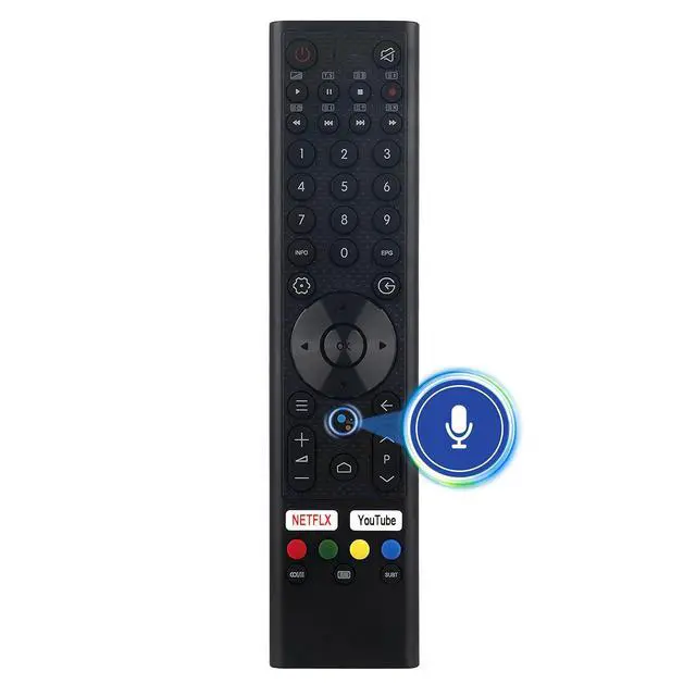 Alt view image 2 of 7 - Replace Voice Remote Control fit for Sansui Smart TV ES43S1A ES55S1A | SMX65E1UAD SMX50F3UAD SMX58F3UAD
