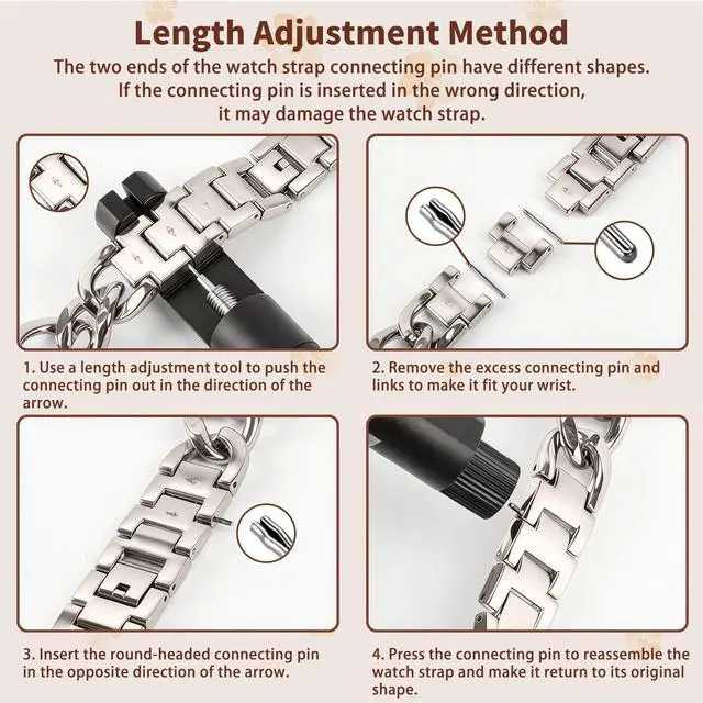 Alt view image 6 of 7 - 22mm Band for Amazfit Cheetah 2 Ultra, Women's Metal | Women's Metal Skeleton Chain Link Replacement Strap for Amazfit Balance Ultra/3/2/Active Max/Bip 6/5/GTR 4/3 Pro