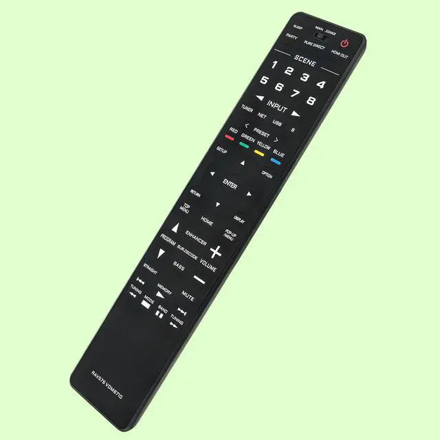 Alt view image 4 of 6 - Replacement Remote RAV576 VDM8710, Fit for Yamaha AV Receiver | RX-A2A RX-A4A RX-A6A RX-A8A RX-A4ABL