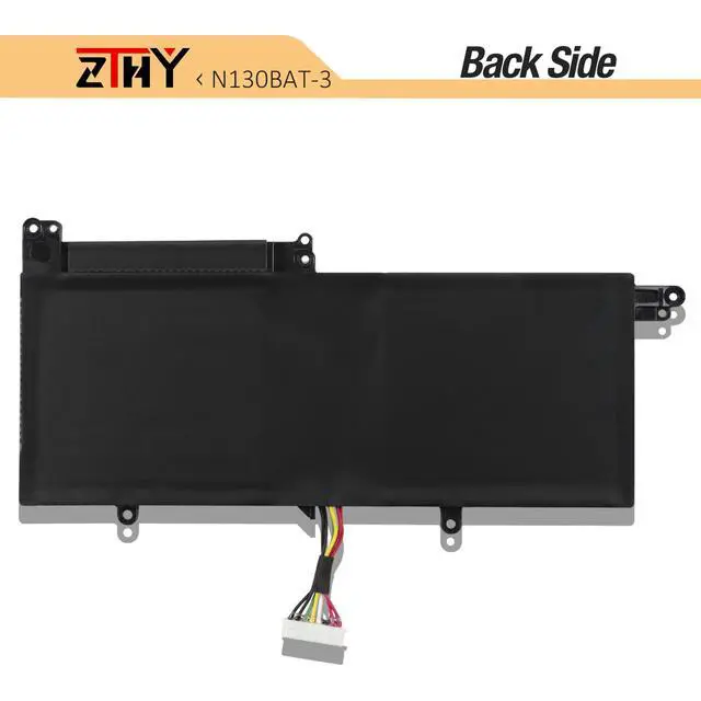 Alt view image 6 of 7 - N130BAT-3 Laptop Battery Replacement for Clevo B1301 B1504 N130BU N130WU | N131BU N141ZU N151ZU Sager NP3132 NP3145 NP3156 Tuxedo InfinityBook Pro 13 V2 14 V3 Galago pro 2 3 Schenker Slim 13 14 15