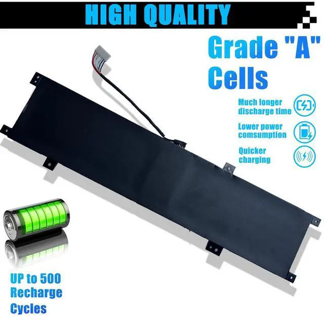 Alt view image 5 of 7 - BTY-M55 Battery Replacement for MSI Alpha 15 17 B5EEK B5EX A3DDK A4DEK Pulse 15 B13VFK B13VGK Katana GF66 11UG Pulse GL66 GL76 12UGK 12UGSZOK 12UGSZK 12UGOK Crosshair 15 17 B12UGZ B12UGZO B12UGSZ