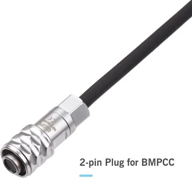 Alt view image 4 of 6 - USB Type C to BMPCC 4K/6K Coiled Data Spring Power Cable 9V/12V | for Blackmagic Pocket Cinema Camera