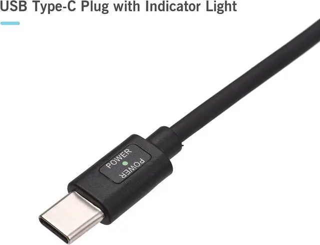 Alt view image 5 of 6 - USB Type C to BMPCC 4K/6K Coiled Data Spring Power Cable 9V/12V | for Blackmagic Pocket Cinema Camera