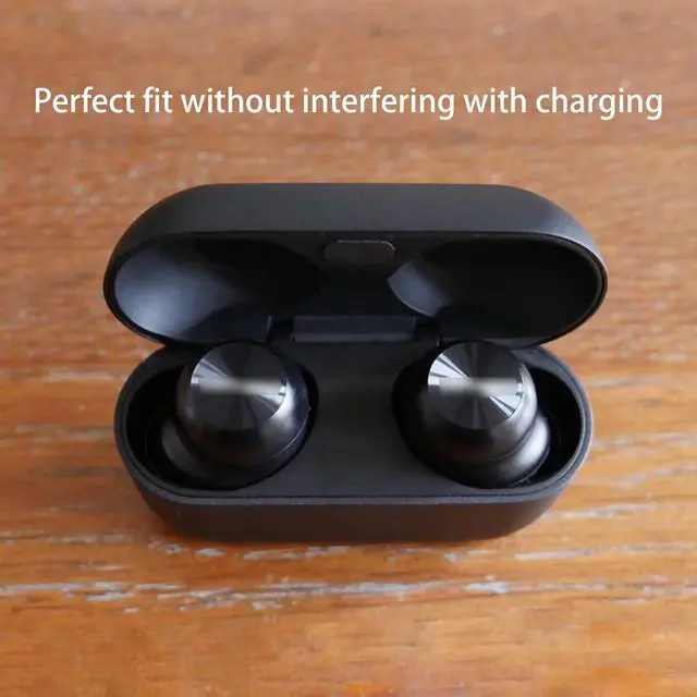 Alt view image 3 of 5 - Replacement Foam Eartips for Technics EAH-AZ100 Wireless Earbuds | Ultimate Comfort, 3 Pairs (S/M/L, Black)