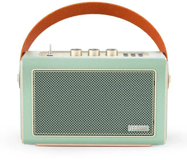 Main image of Starro Bluetooth Speaker 3-Way Audio with Dual DSP, Bluetooth 5.3, Adjustable Bass & Treble, White Noise Mode, APP Control, Liquid Silicone Wrap, Leather Handle, TWS Pairing (Cream)