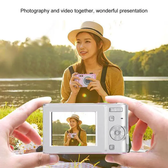 Alt view image 4 of 7 - Digital Camera, Autofocus FHD 1080P 50MP Vlogging Camera, 16X Zoom Portable Camera Compact Small Video Cam Shoot Digital Camera for Beginner