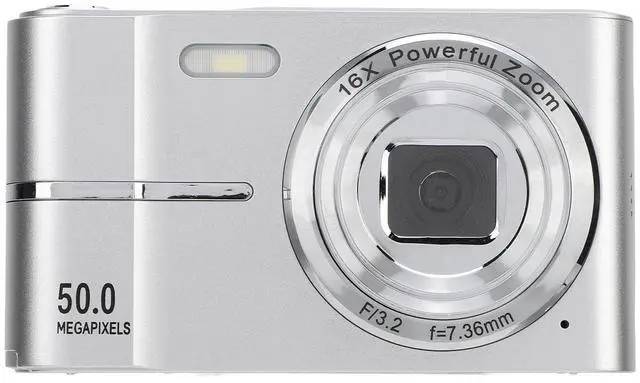 Main image of Digital Camera, Autofocus FHD 1080P 50MP Vlogging Camera, 16X Zoom Portable Camera Compact Small Video Cam Shoot Digital Camera for Beginner