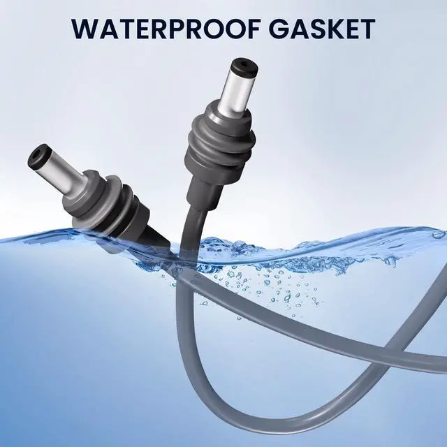 Alt view image 5 of 6 - for Starlink Mini Cable, 6.5 FT/2M Cable for Starlink Mini Accessories Waterproof-Gray