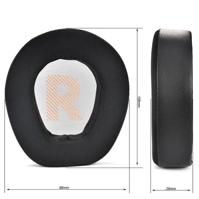Alt view image 4 of 7 - Cooling Gel Earpads for JBL Quantum ONE Headphone | Replacement Ear Pads for Quantum ONE/Q ONE / Q1,Ear Pads Cushions with Ice Silk Fabric