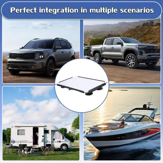 Alt view image 2 of 6 - Starlink Gen 3 Magnetic Roof Mount, Starlink Standard Mount for Van Roof, Heavy-Duty & Quick Release Magnet Mounting Kit for RV, Boat, Truck