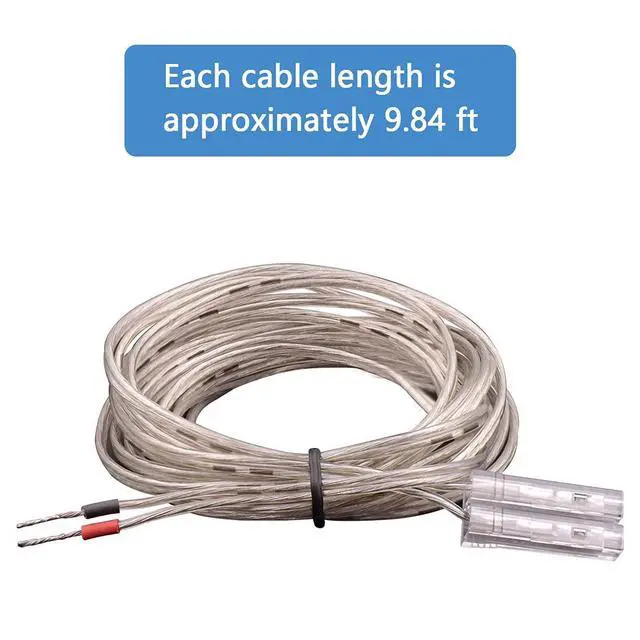 Alt view image 4 of 5 - Speaker Wire/Cable Replacement for Sony Speaker HCD-ZX66I HCD-ZX7 HCD-ZX96I HCD-SA30 HCD-S300 HCD-S410 HCD-S500 HCD-S550 HCD-S800 HCD-S860 HCD-S88