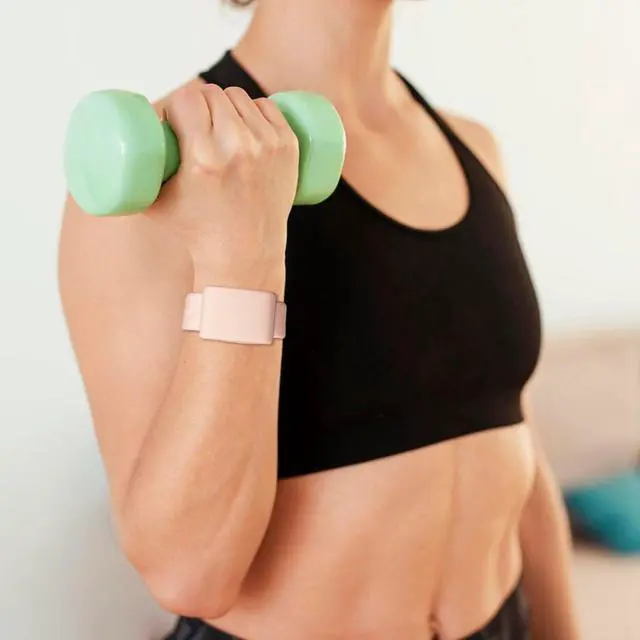 Alt view image 6 of 7 - Silicone-Band for Whoop-4.0/5.0 - Waterproof-Sweatproof Sports Wristband for Whoop4.0/5.0 Peak/One, Adjustable-Straps in 4.9 Inch~8.9 Inch for Swimming/Hiking/Outdoor, Men Women