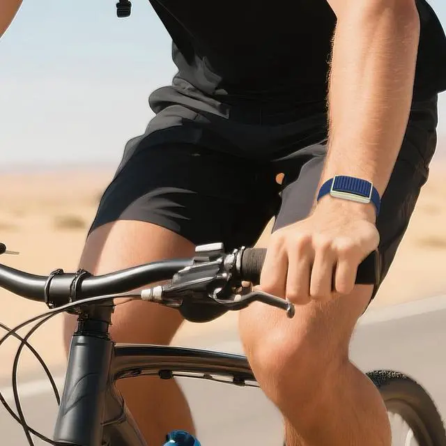 Alt view image 7 of 7 - Nylon-Band Compatible with Polar-Loop - Soft Breathable Strap | Visible Armband 2.0 replacement for Polar Loop. Secure hook-loop closure, comfortable adjustable wristband for men & women