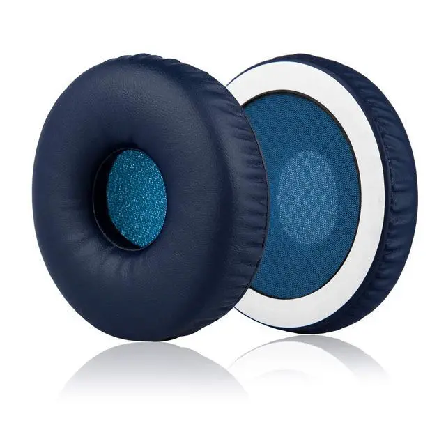Alt view image 5 of 7 - Replacement Ear Cushion Pads with Protein Leather and Memory Foam for Sony WHXB700 Wireless Extra Bass Bluetooth On Ear Headphones ONLY (NOT FIT Sony Other Series) (Blue)