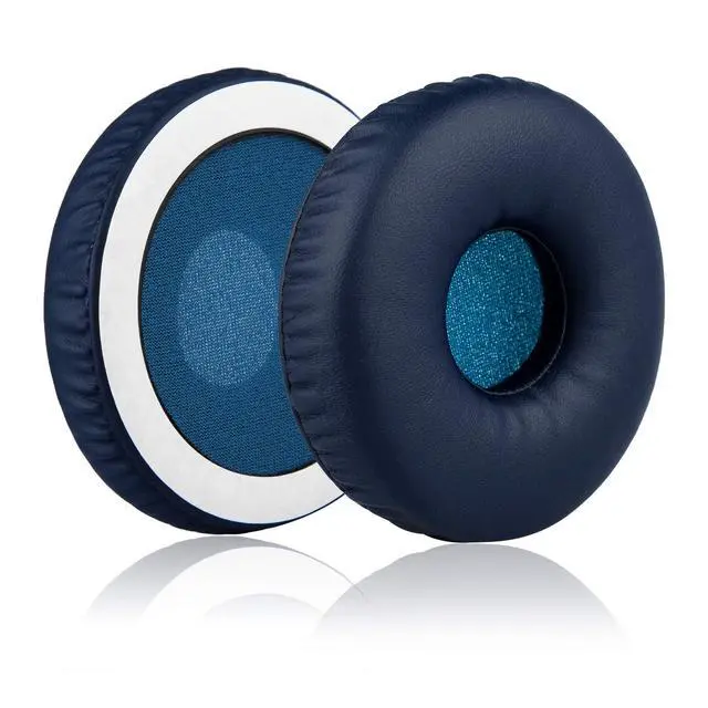 Alt view image 6 of 7 - Replacement Ear Cushion Pads with Protein Leather and Memory Foam for Sony WHXB700 Wireless Extra Bass Bluetooth On Ear Headphones ONLY (NOT FIT Sony Other Series) (Blue)