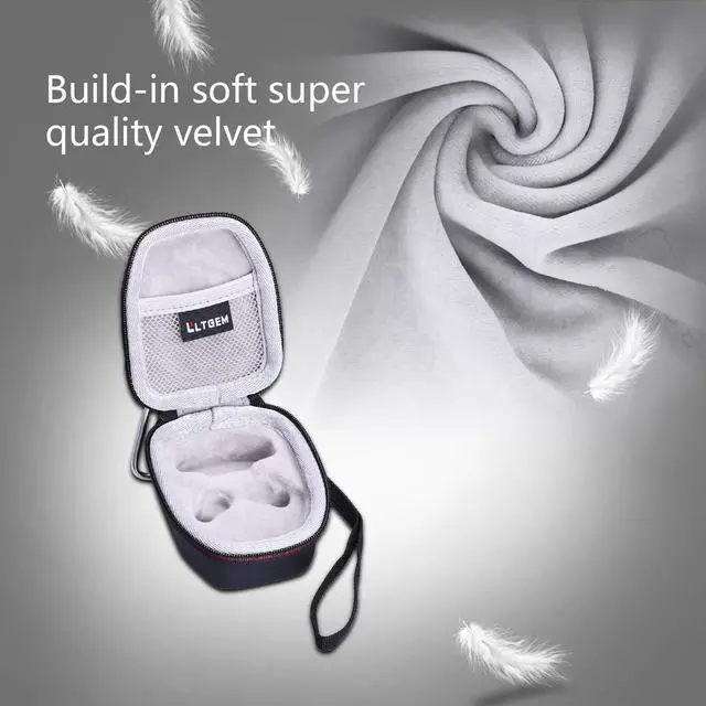 Alt view image 3 of 6 - LTGEM Case Compatible with A Powerbeats3 MRQ92 Earphones, Black | Fits Powerbeats High-Performance MWNV2LL/A Powerbeats3 MRQ92 Earphones/Boean Bluetooth Headphones and Most Sport Earphones