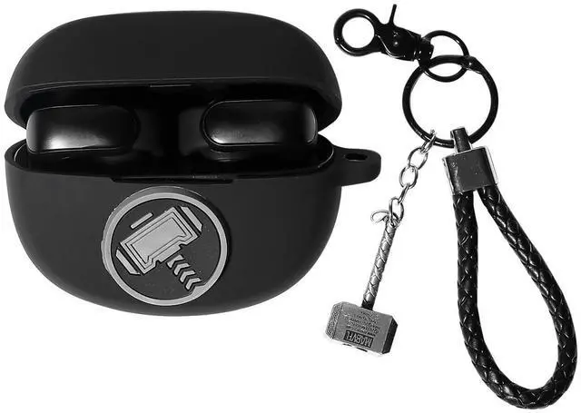 Main image of Case for New Bose Ultra Open Earbuds(2024), Silicone Charging Cute Case Shockproof Protective Cover with Cartoon Doll Anti-Lost Lanyard for Man Woman (Hammer)