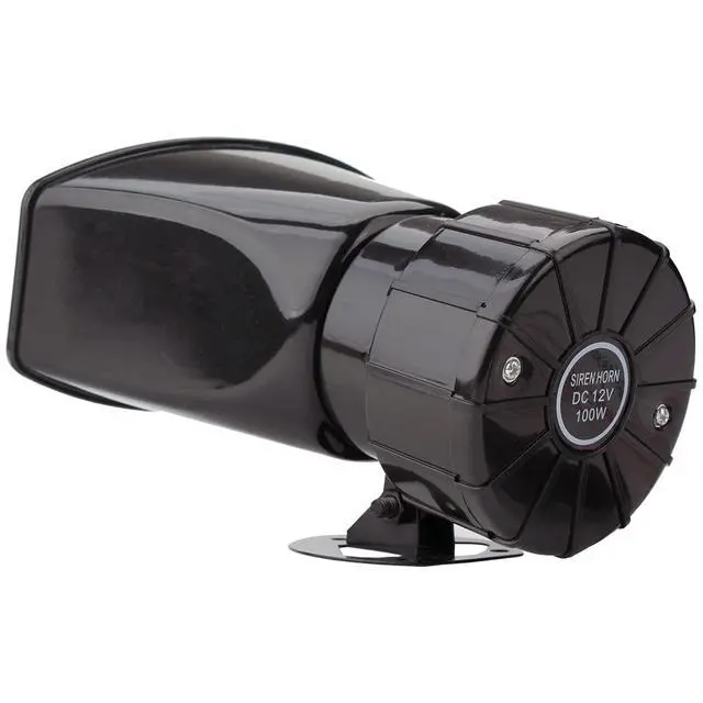 Alt view image 4 of 6 - Horn Siren PA, 7 Tone Police Siren Pa System, 12V 100W Police Alarm | PA mic system, with handheld microphone amplifier