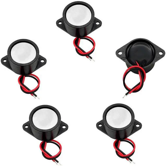 Main image of 5PCS DC3-24V 2616 Active Piezo Electronic Buzzer Alarm Sealed Waterproof Piezoelectric Buzzer Continuous for DIY Electronic Equipment