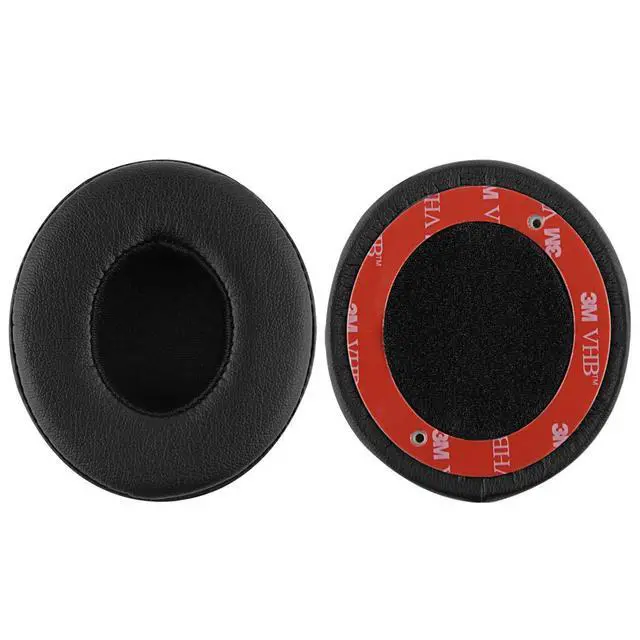 Alt view image 3 of 6 - Replacement Ear Pads Compatible with Beats Solo 2 Wired (B0518) Headphones Ear Cushions, Repair Parts (Black)