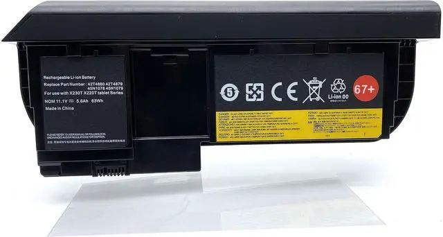 Main image of 45N1079 New Laptop Battery Compatable with Lenovo ThinkPad X230T X220T Series Tablet Notebook 0A36316 0A36317 45N1077 45N1074 45N1075 L17M4PB2 5B10Q16066 5B10Q16067 5B10Q22883