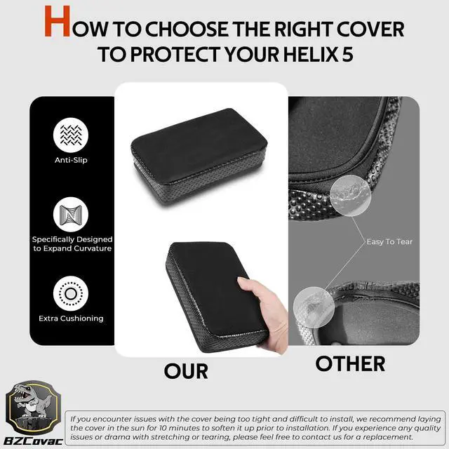 Alt view image 4 of 7 - GPS Cover for Humminbird Helix 5 Fish Finder - 5'' Neoprene Screen Sun Cover, 780028-1