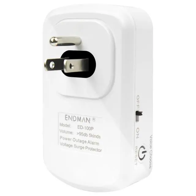 Alt view image 5 of 6 - Refrigerator Surge Protector and Power Failure Alarm 3-Min Delay | 140J 15A Voltage Protector for Home Appliances, Deep Freezer Outlet Alarm Power Loss with 95dB Siren