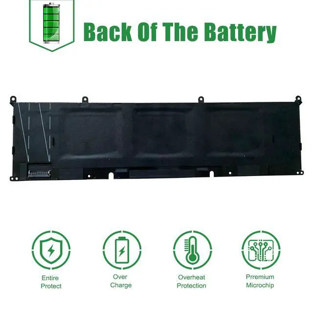 Alt view image 5 of 5 - 8FCTC CPX-P8P1P Laptop Battery Replacement for Dell G15 5510 5511 5515 5520 5521 5525 G7 7500 Precision 5550 5560 Inspiron 7510 7610 Series 0DVG8M DVG8M 0P8P1P P8P1P 11.4V 56Wh 4650mAh