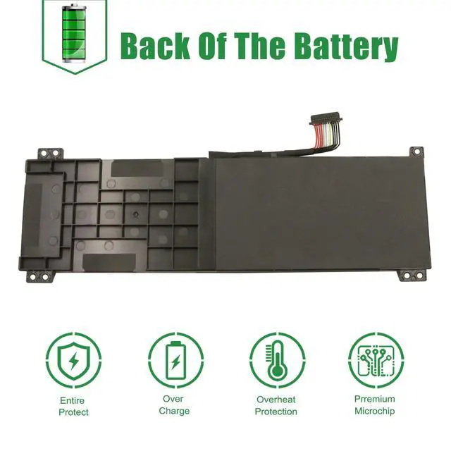 Alt view image 5 of 5 - L21D3PC0 Laptop Battery Replacement for Lenovo Legion 5 15IAH7 15IAH7H Legion 5 Pro 16IAH7 16IAH7H Series SB11F36367 5B11F36370 L21M3PC0 SB11F36375 5B11F36371 L21C3PC0 SB11F36369 11.52V 45Wh