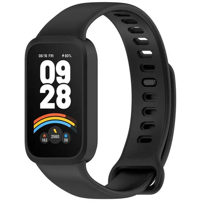 Alt view image 2 of 7 - Bands Compatible for Xiaomi Smart Band 9 Active,Adjustable Silicone Band Accessory Straps Wristbands Bracelet Fit for Xiaomi Smart Band 9 Active