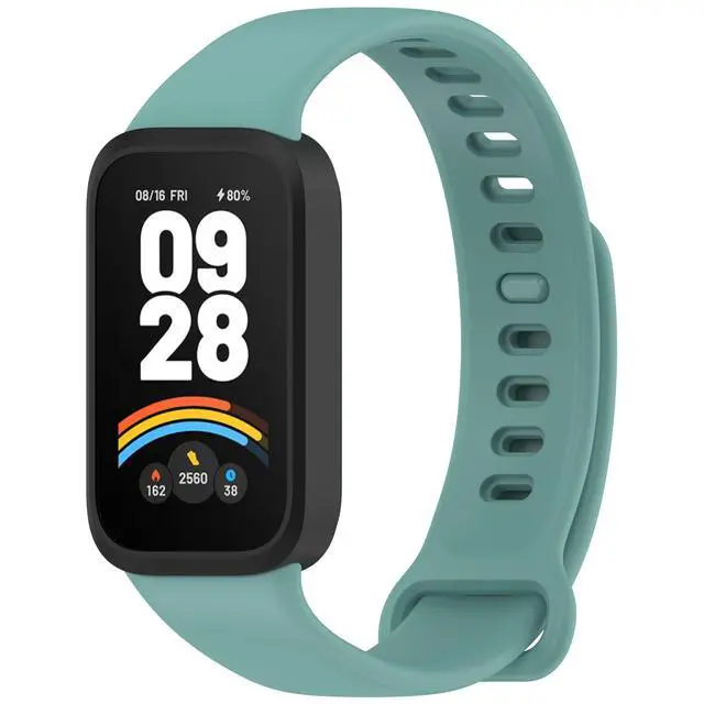 Alt view image 4 of 7 - Bands Compatible for Xiaomi Smart Band 9 Active,Adjustable Silicone Band Accessory Straps Wristbands Bracelet Fit for Xiaomi Smart Band 9 Active