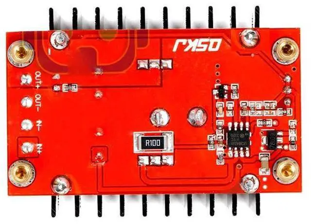 Alt view image 2 of 2 - 150W DC-DC 10-32V to 12-35V Step Up Boost Converter Module Adjustable Power Voltage