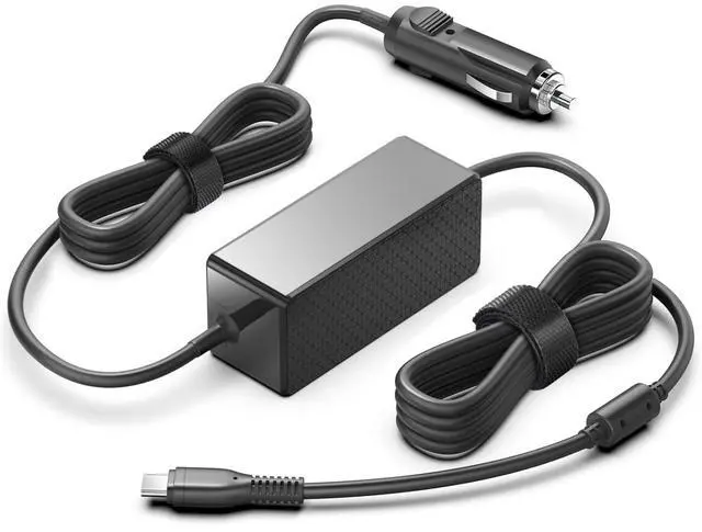 Main image of USB-C Laptop Car Charger Auto Air Adapter for Dell Pro Series 13 14 16 Plus & Dell Latitude 5420 5520 5430 7320 5430 5320 7420 7520 7400 9420 9520 Inspiron 14 7490 P137G HA65NM170