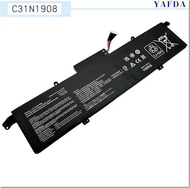 Alt view image 6 of 7 - C41N1908 New Laptop Battery Replacement for Asus ROG Zephyrus G14 GA401II GA401IV GA401IH GA401IU GA401IV GA401IV-BR9N6 GA401Q GA401QH GA401QM Series