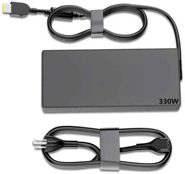 Main image of 330W GaN Charger Replacement for Lenovo Gaming Laptop 20V 16.5A AC Adapter | Legion Slim pro 5 5i 7 7i 5i 9 9i Yoga AIO RTX 4070 4080 4090 GX21M50608 ADL330SDC3A Computer GX21M50608 Power Supply Cord