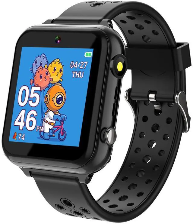 Main image of Kids Smart Watch Phone Sos with 10 Stories 24 Puzzle Games Pedometer Alarm Clock Kids Watches Toys for 6 7 8 9 10 11 12 Boys Girls Gift for Birthday Christmas